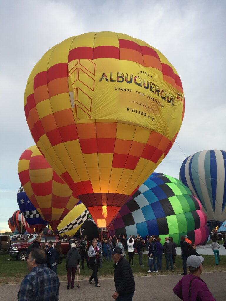 visit Albuquerque hot air balloon